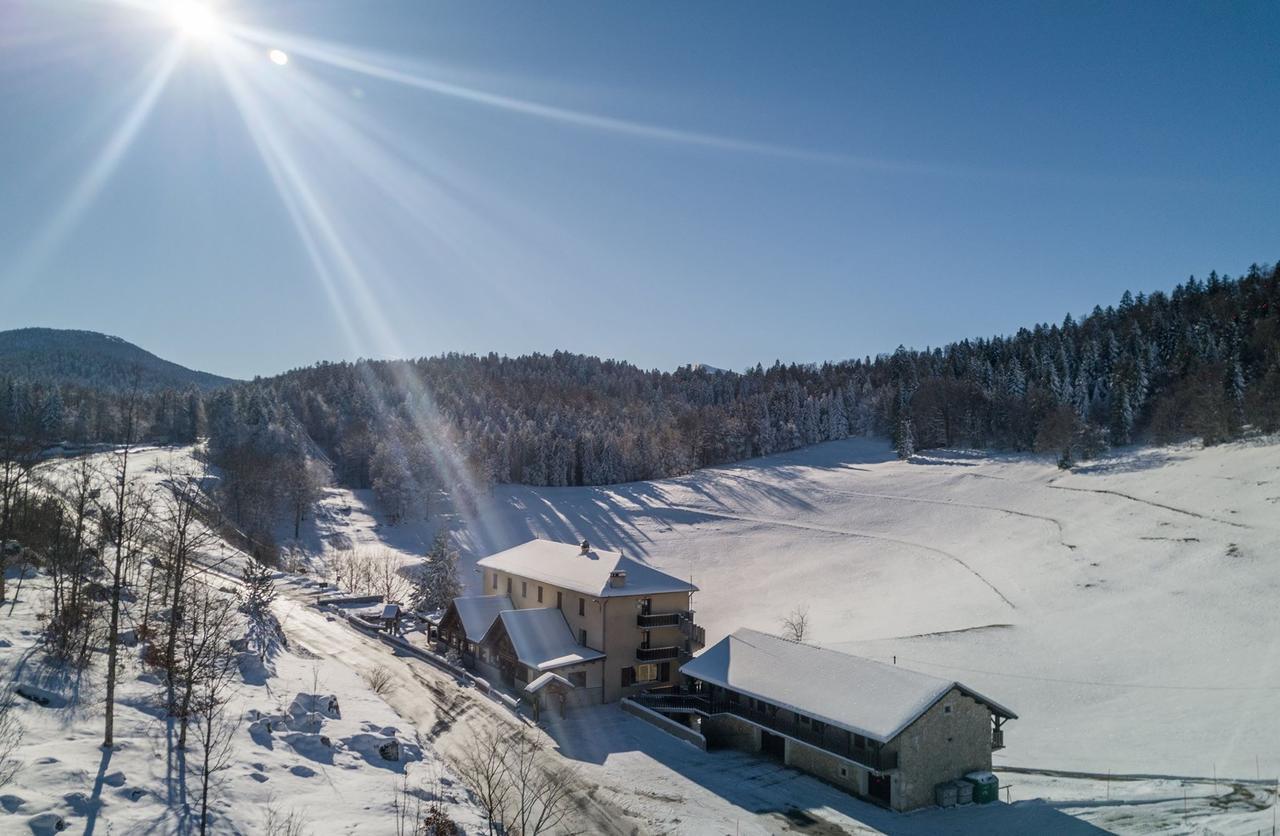 Hotel Du Col De La Machine Saint-Jean-en-Royans Exteriör bild